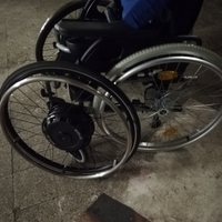 Carrozzina disabili elettrica (visibile a Roma )