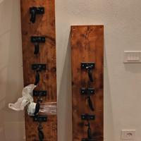 porta chitarre orientabile da muro