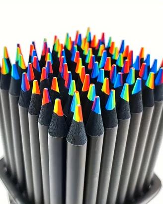 Set 24Pz Matite Multicolor Regali Festa Compleanno