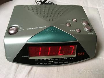 Radiosveglia CAT - AM FM mod. M178 - Vintage