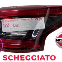 STOP FANALE POSTERIORE A LED DESTRO NISSAN Qashqai