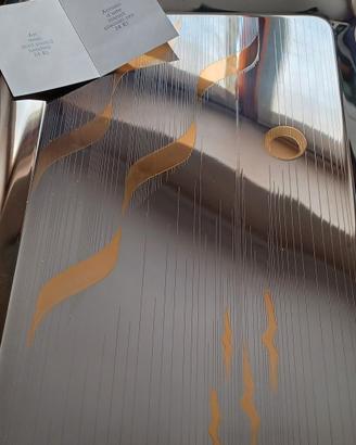 Vassoio Inoxbeck Alba Dorata