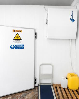 CELLA FRIGO POSITIVA 4x3 MOTORE TRIFASE KEYFROST