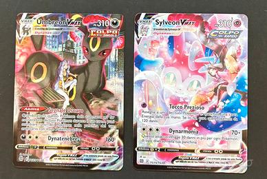 Umbreon vmax e Sylveon vmax