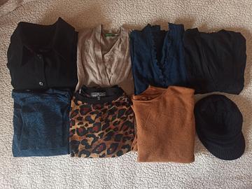 Lotto abbigliamento donna invernale S/M misto