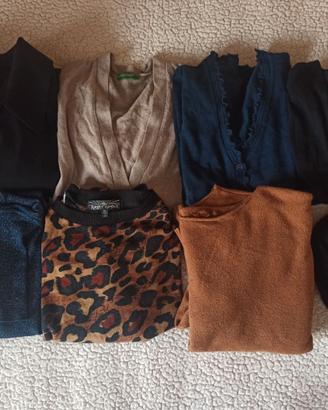 Lotto abbigliamento donna invernale S/M misto