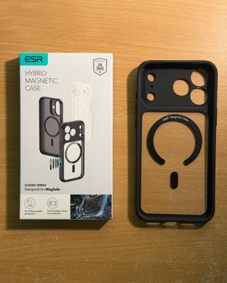 ESR Cover per iPhone 17 Pro Max, Nero Trasparente