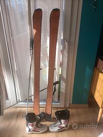 Attrezzatura completa donna sci alpinismo