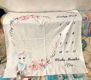 Lenzuolino per foto bimba