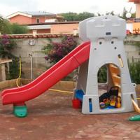 Castello scivolo Chicco e  altalena Chicco