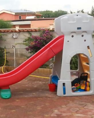 Castello scivolo Chicco e  altalena Chicco