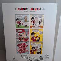 Royal  Mint ediz. limitata  75 anni  Dennis Menace