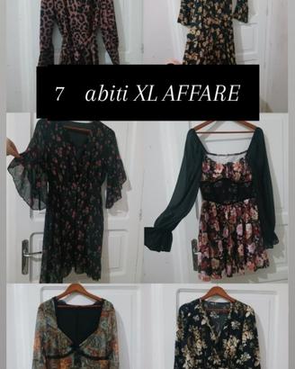 Set 7 abiti primaverili XL curvy 