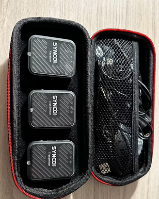 SYNCO G1 A2 microfono lavalier Wireless