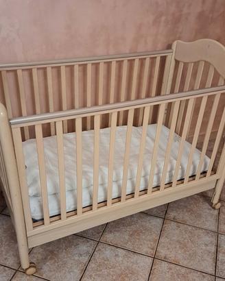 lettino infanzia legno pali