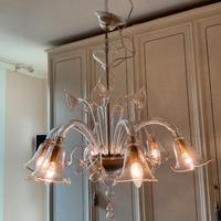 Lampadario vetro di Murano