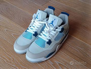 Nike Air Jordan 4 Retro Military Blue  (taglia 45)