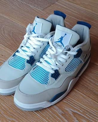Nike Air Jordan 4 Retro Military Blue  (taglia 45)