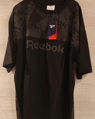 T-Shirt Reebok 100% Cotone Maglia Premium Taglia L