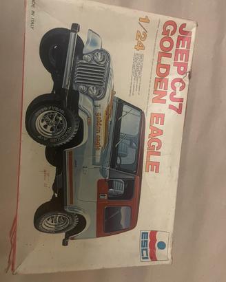 Jeep cj7 golden eagle esci scala 1/24