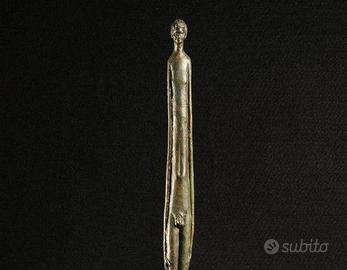 Statuetta Antica Riproduzione Etrusca Ombra della