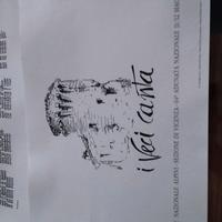 stampe acquerello adunata alpini Vicenza 1992