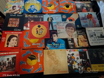 lotto di 22 vinili vintage 45 girl 