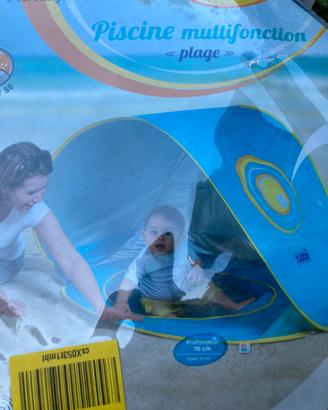 Piscinetta con tenda per neonati