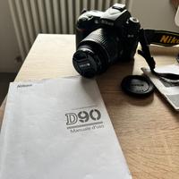 Nikon D90 con obiettivo 52mm