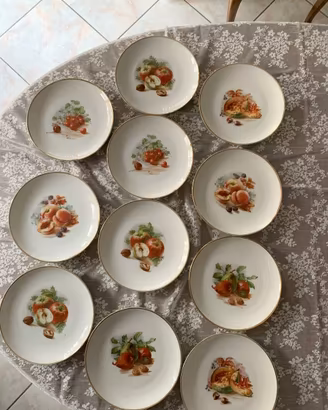 Servizio 11 piatti Ginori Anni 1900-1920