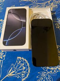 Iphone 16 pro 128gb Nero