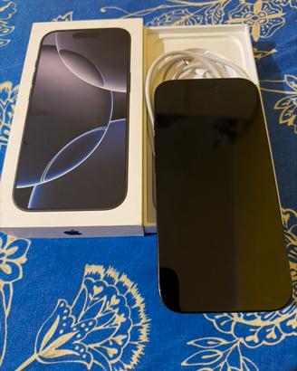 Iphone 16 pro 128gb Nero