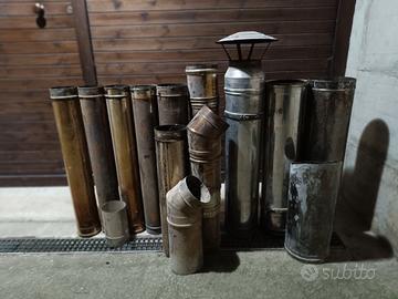 Tubi canna fumaria acciaio inox