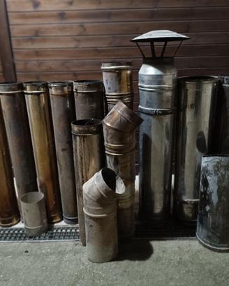 Tubi canna fumaria acciaio inox