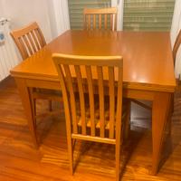 TAVOLO + 4 SEDIE  BINACCI