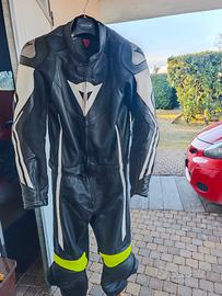  Tuta Moto Dainese Assen 2 Pezzi  Taglia 50