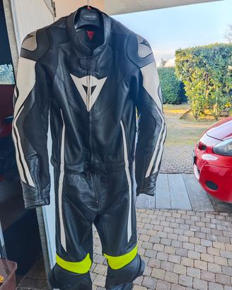  Tuta Moto Dainese Assen 2 Pezzi  Taglia 50