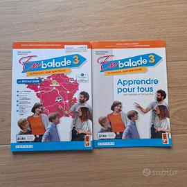 Libri Francese Terza Media - En Balade 3 978-88616