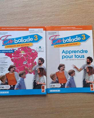 Libri Francese Terza Media - En Balade 3 978-88616