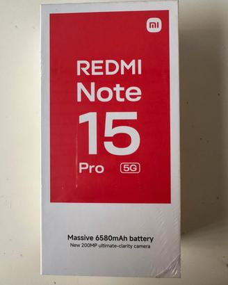 XIAOMI REDMI 15 PRO 5G - NUOVO SIGILLATO GARANZIA