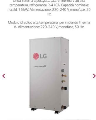 Pompa di calore LG THERMA V 16W