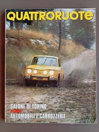rivista Quattroruote numero 156 dicembre 1968