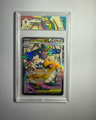 Pokémon Dragonite ex 271/217 gradata Graad 9