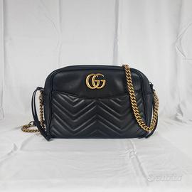 Borsa Gucci GG Marmont Camera in pelle matelassé
