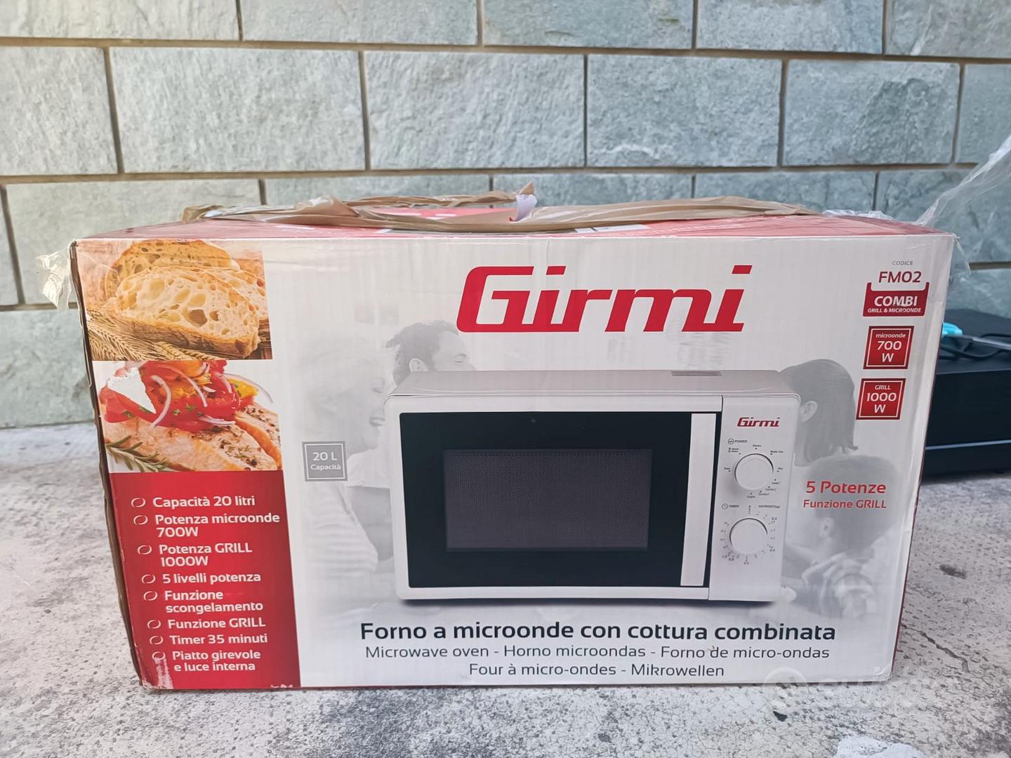 GIRMI Microonde 20l Combinato - Elettrodomestici In vendita a Parma