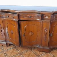 credenza per salotto, soggiorno in legno 