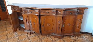 credenza per salotto, soggiorno in legno 