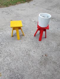 porta vaso,o sgabello 