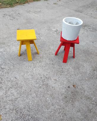 porta vaso,o sgabello 