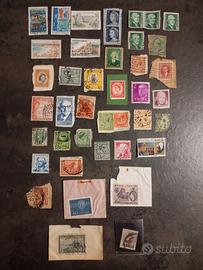 lotto di 41 francobolli